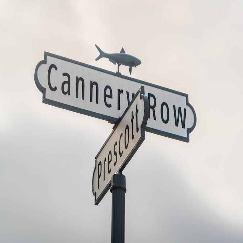 Historic,Street,Signs,In,Monterey,California